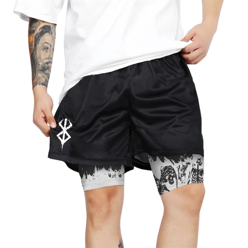 nogi jogging shorts berserk  model