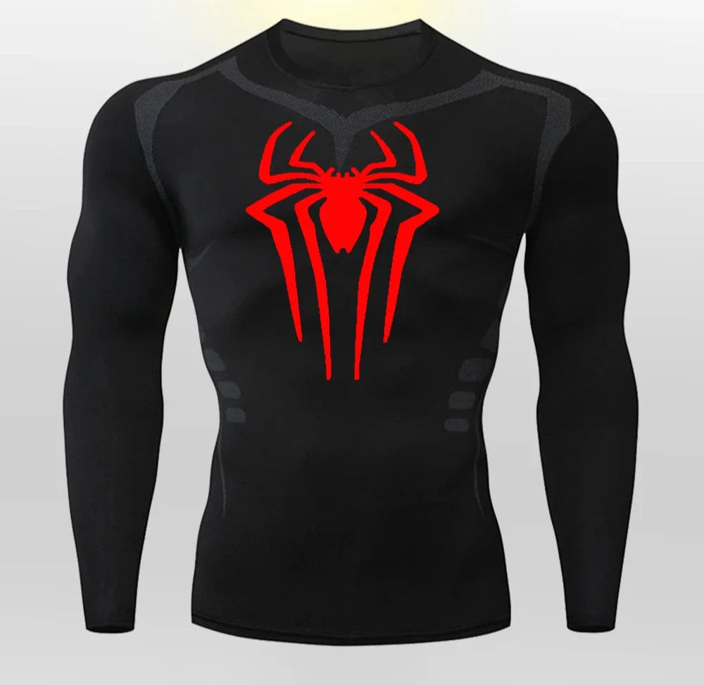 spider rashguard bjj judo mma gym workout